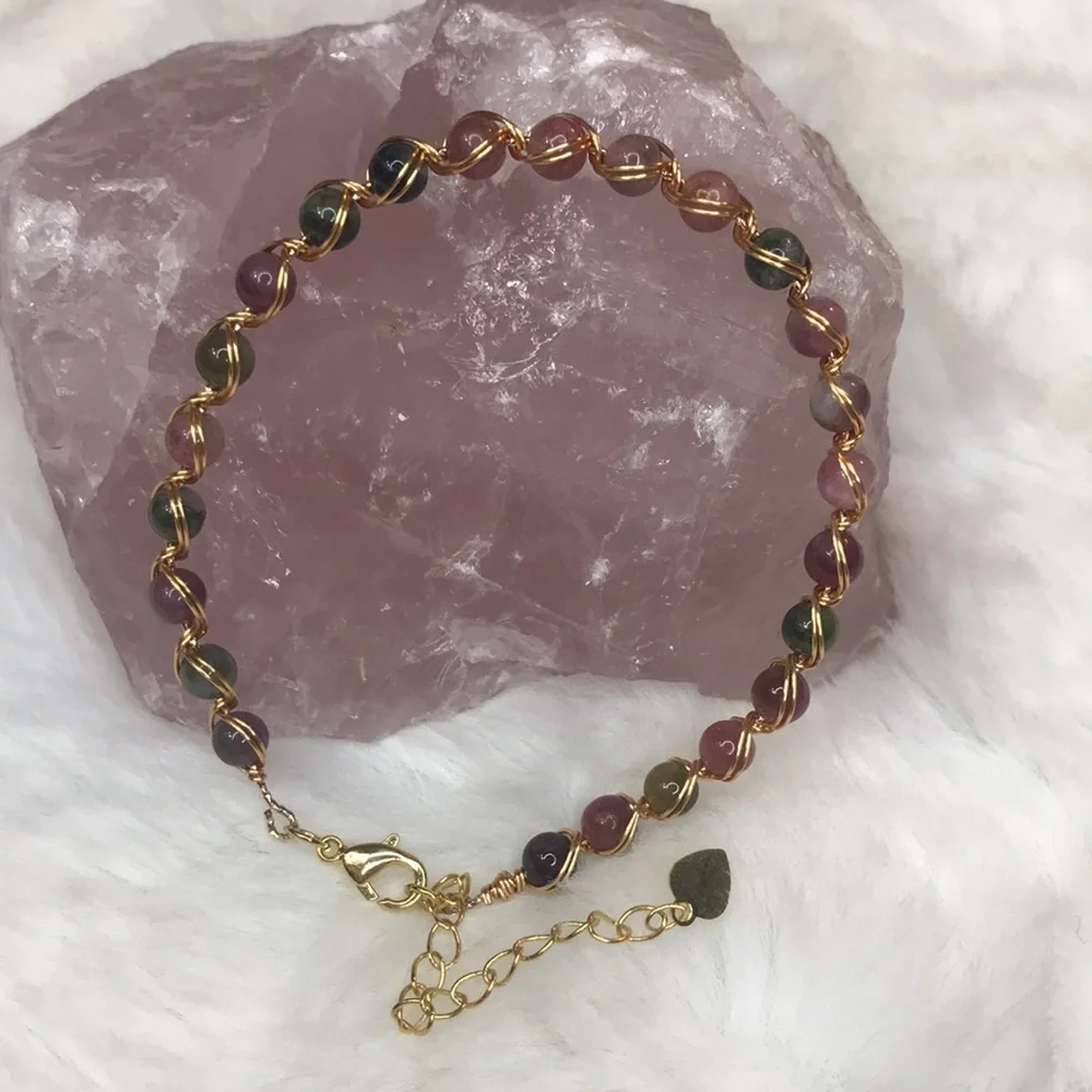 Tourmaline bracelet - Picture 3 of 6